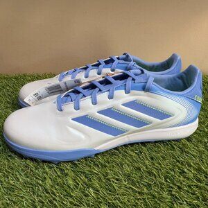 Adidas Copa Pure 3 League TF Turf Soccer Cleats Shoes Mens Blue/Lemon ID9045